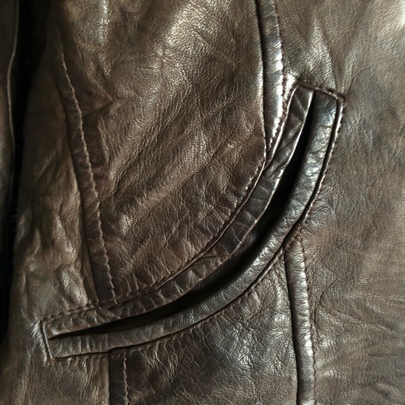 Vintage Plongé Leather Jacket - Picture 4 of 7
